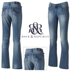 Rock & Republic® Kasandra Embellished Bootcut Jean